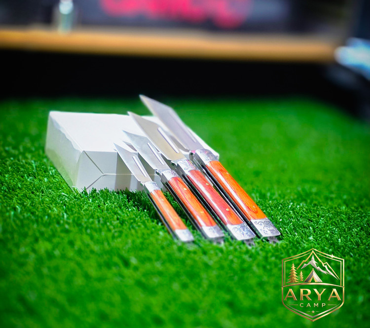چاقوی تاشو جیبی دسته قرمز متوسط سایز 2 (153)