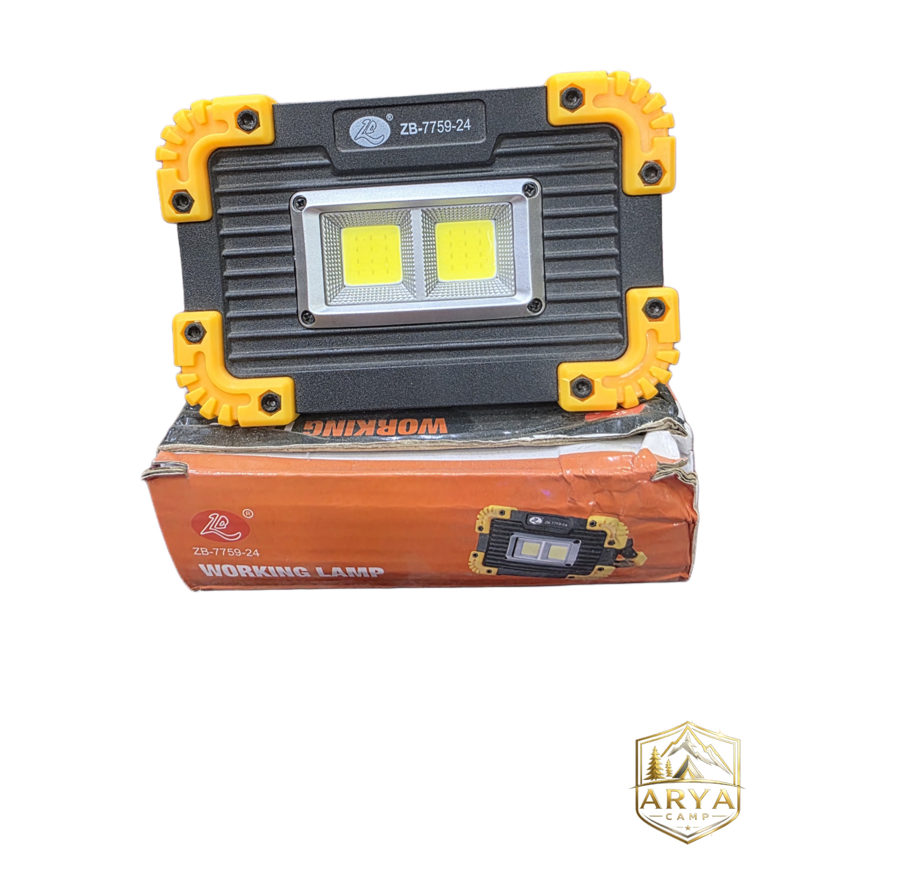 مینی چراغ پروژکتور  سه حالته شارژی مدل 24-7759-ZB