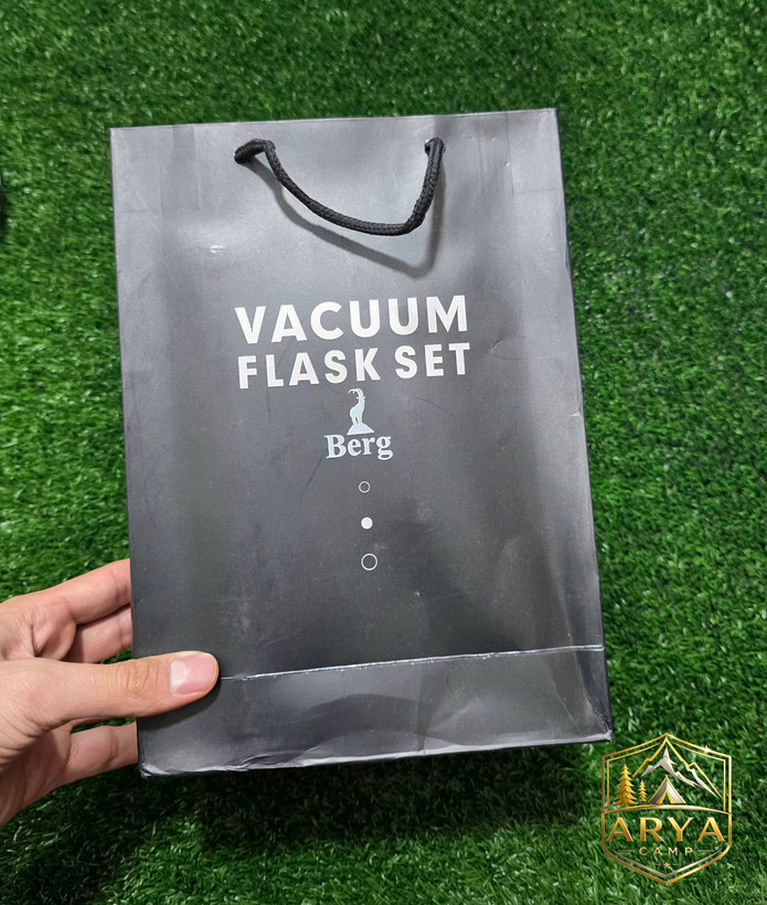 فلاسک مدل 3 کاپ VACUUM گنجایش 0.5 لیتر
